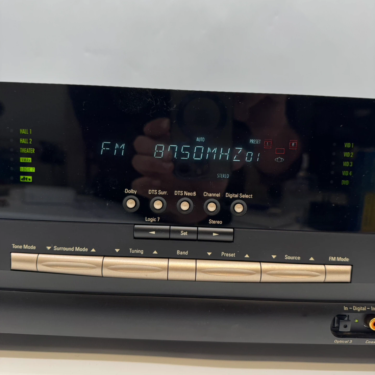 Harman Kardon AVR 520 AV Receiver Tested Working No Remote - photo 3