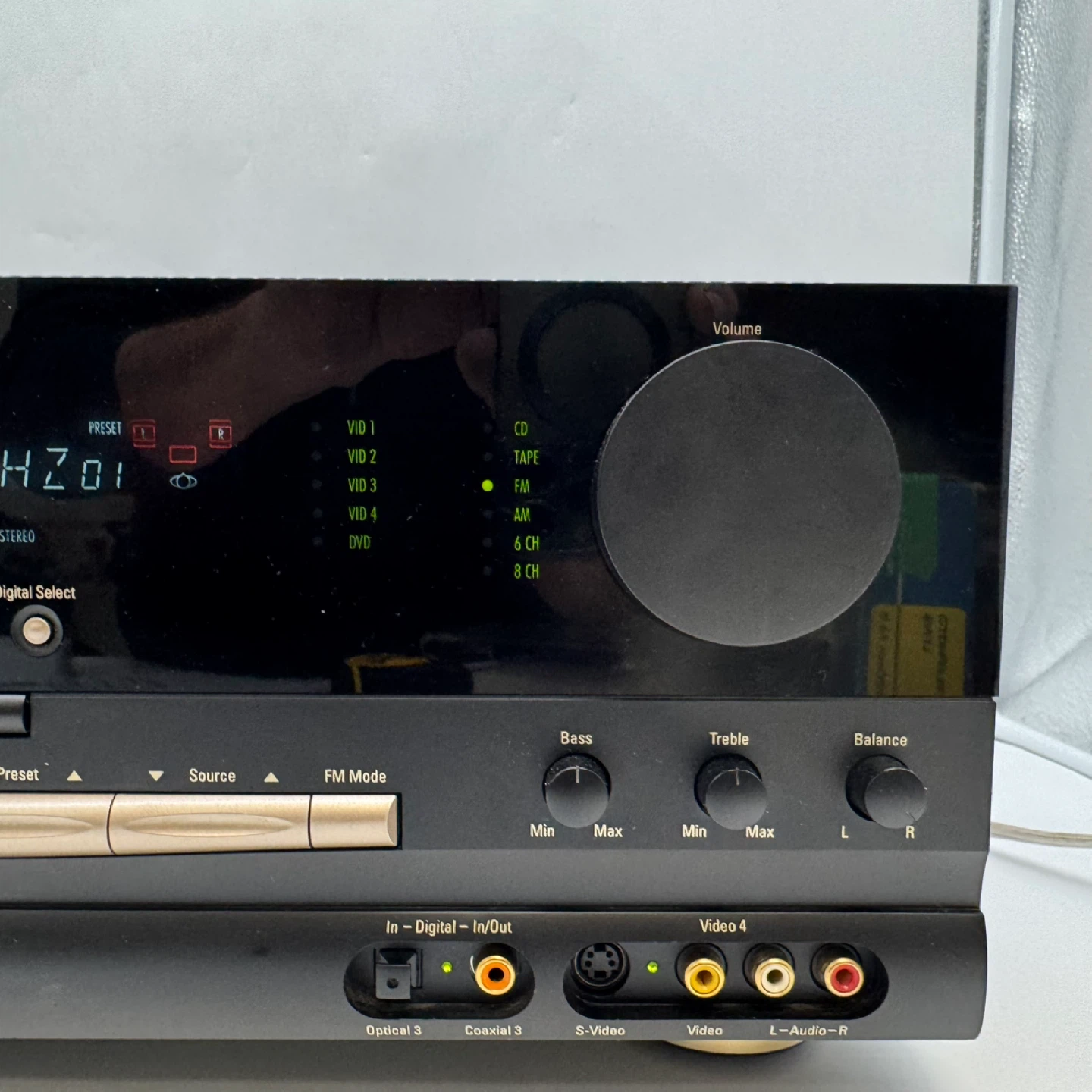 Harman Kardon AVR 520 AV Receiver Tested Working No Remote - photo 4
