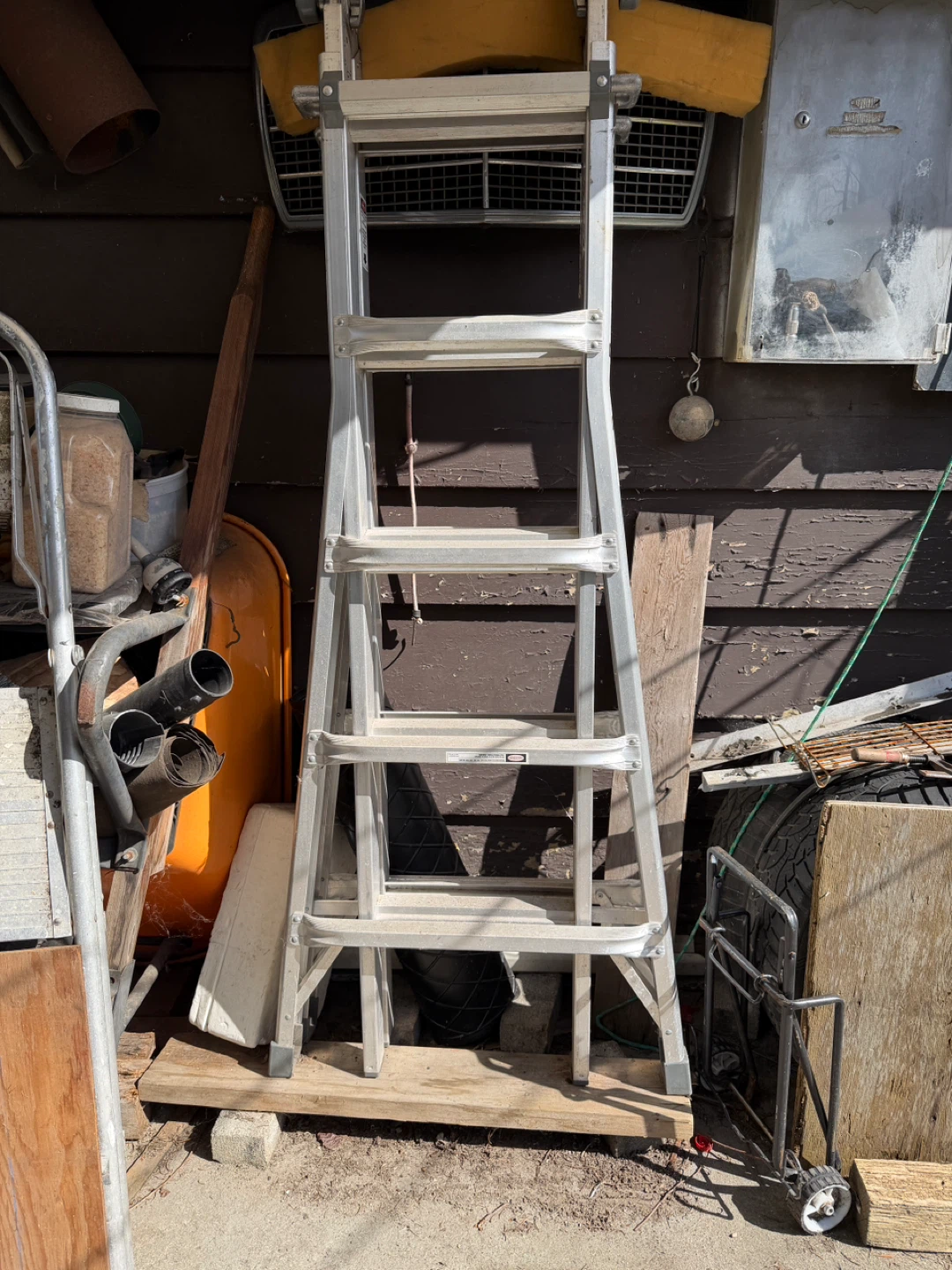 Mastercraft  Occulating Aluminum Multi-Position Ladder - photo 2