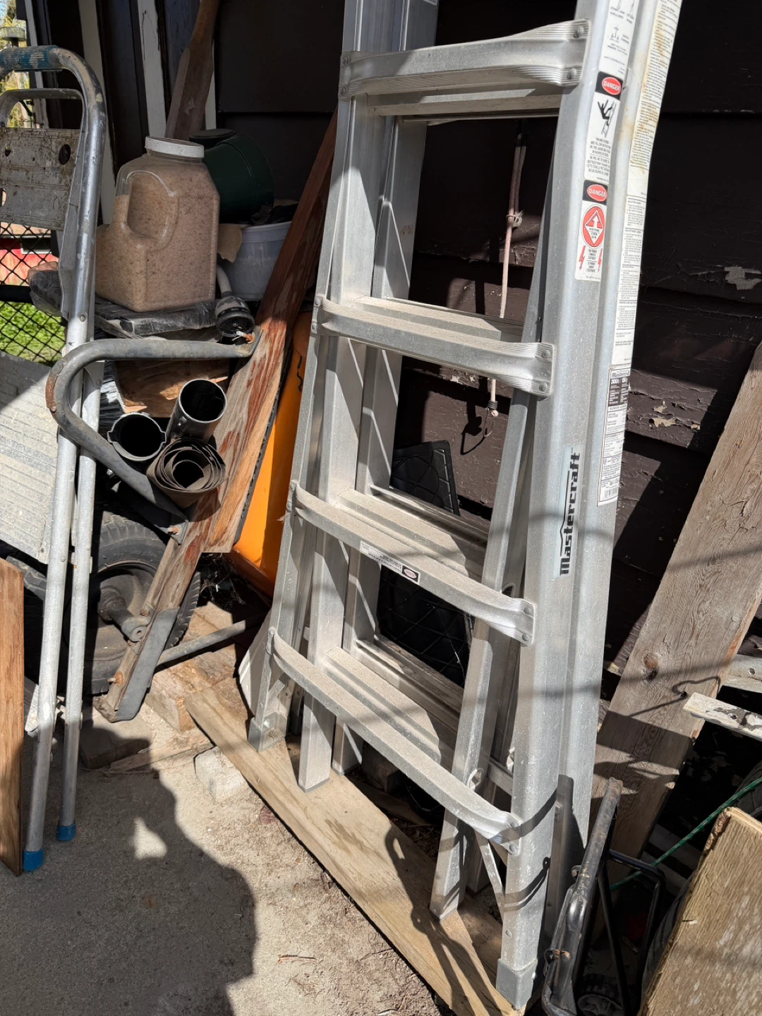 Mastercraft  Occulating Aluminum Multi-Position Ladder - photo 3