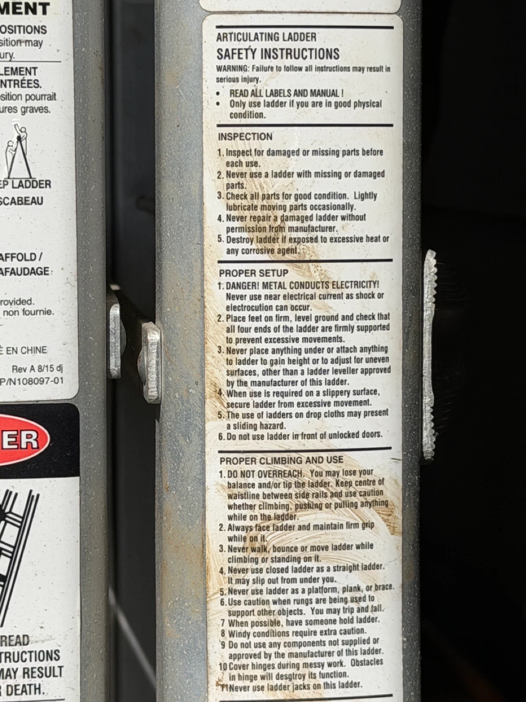 Mastercraft  Occulating Aluminum Multi-Position Ladder - photo 5