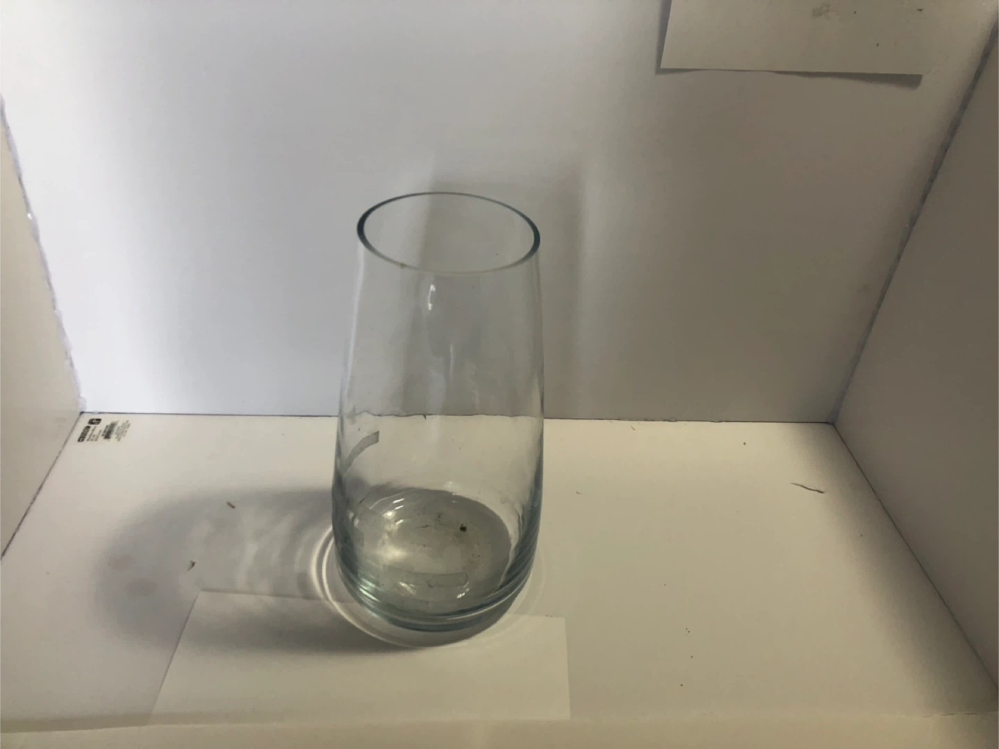 Clear Glass Cylinder Vase 8 pack