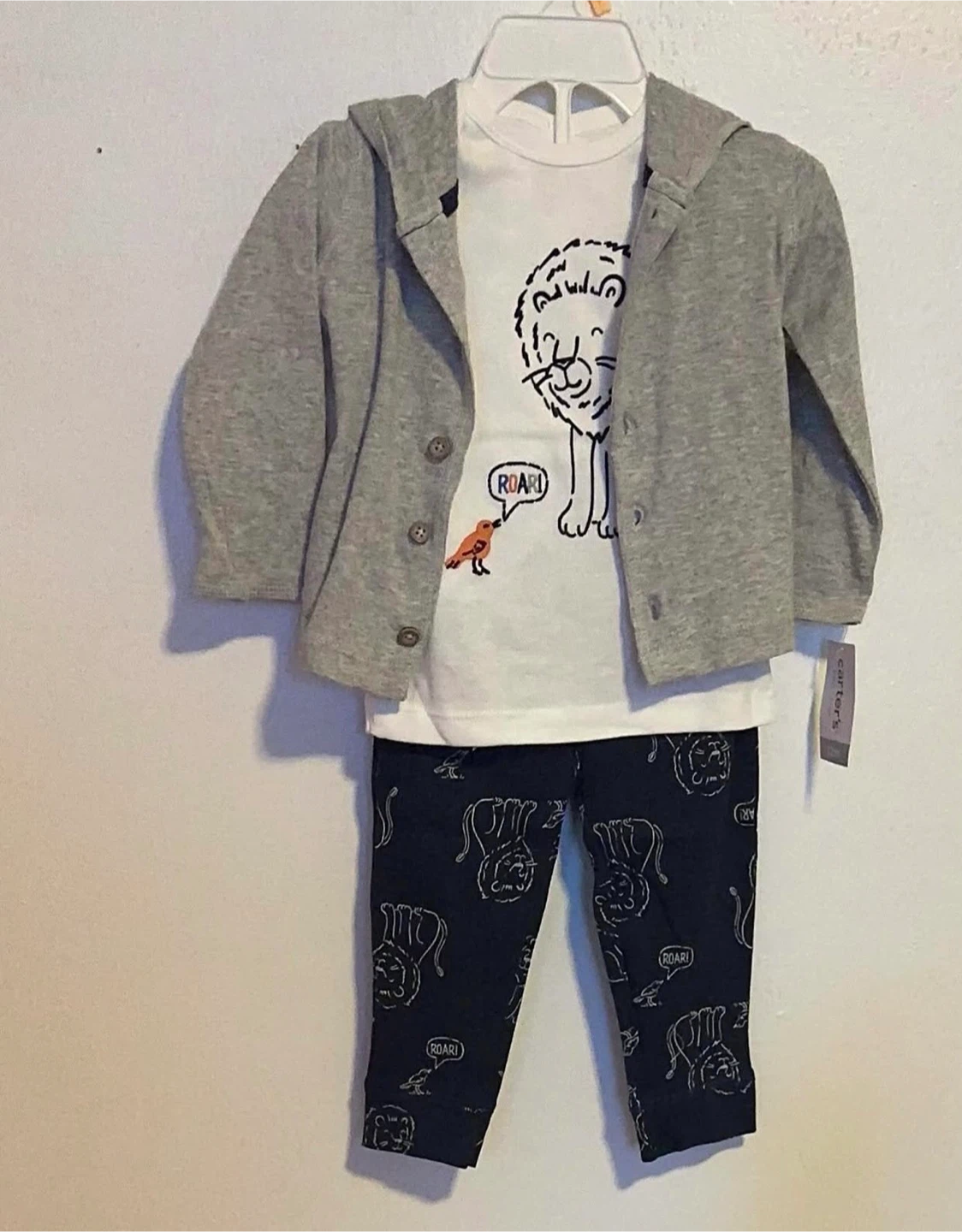 BOYS 3PC JOGGERS SUITE (SIZE:12 MONTHS) - photo 2