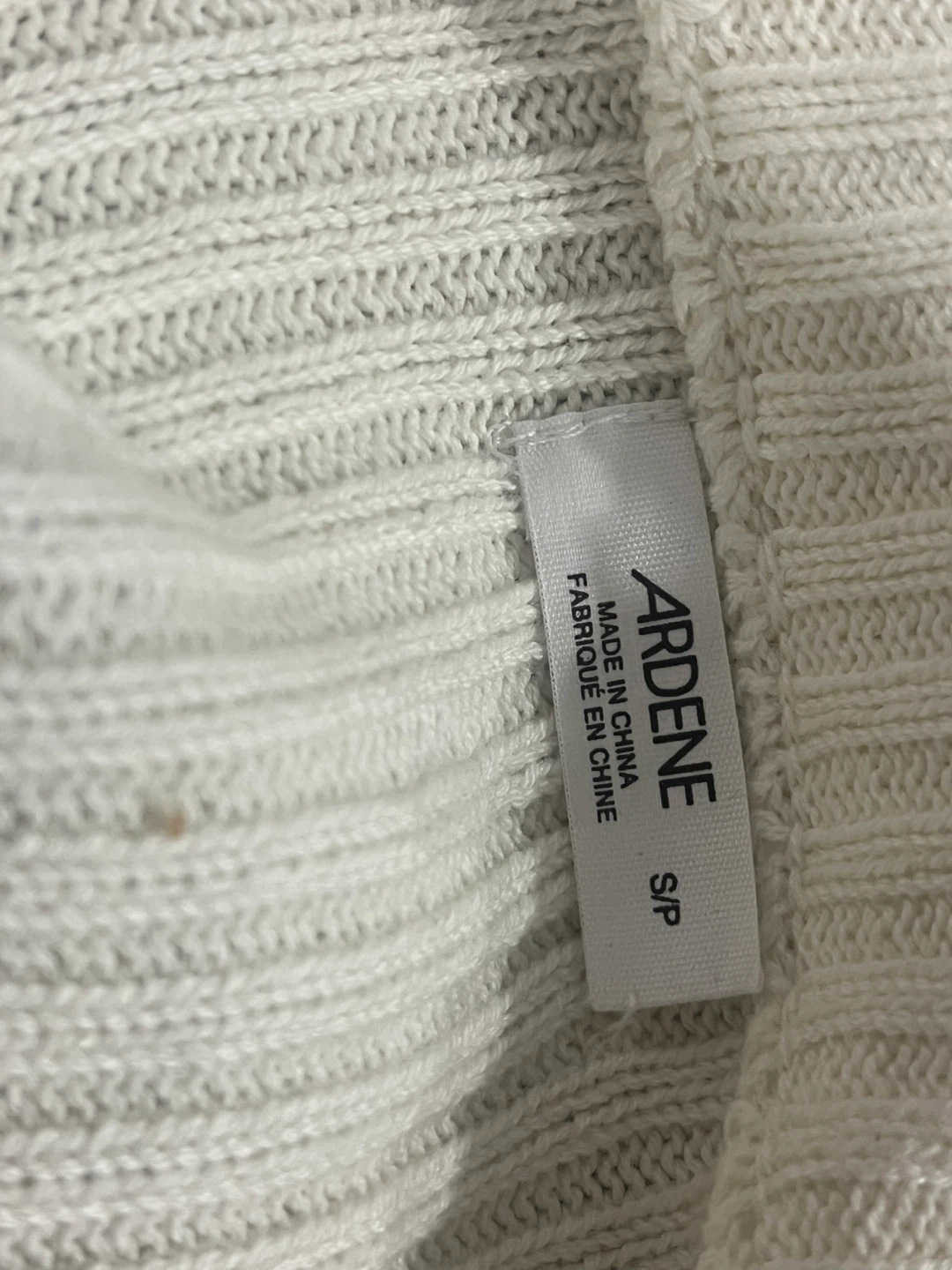 ARDENE Striped Mock Neck Cropped Sweater - photo 3