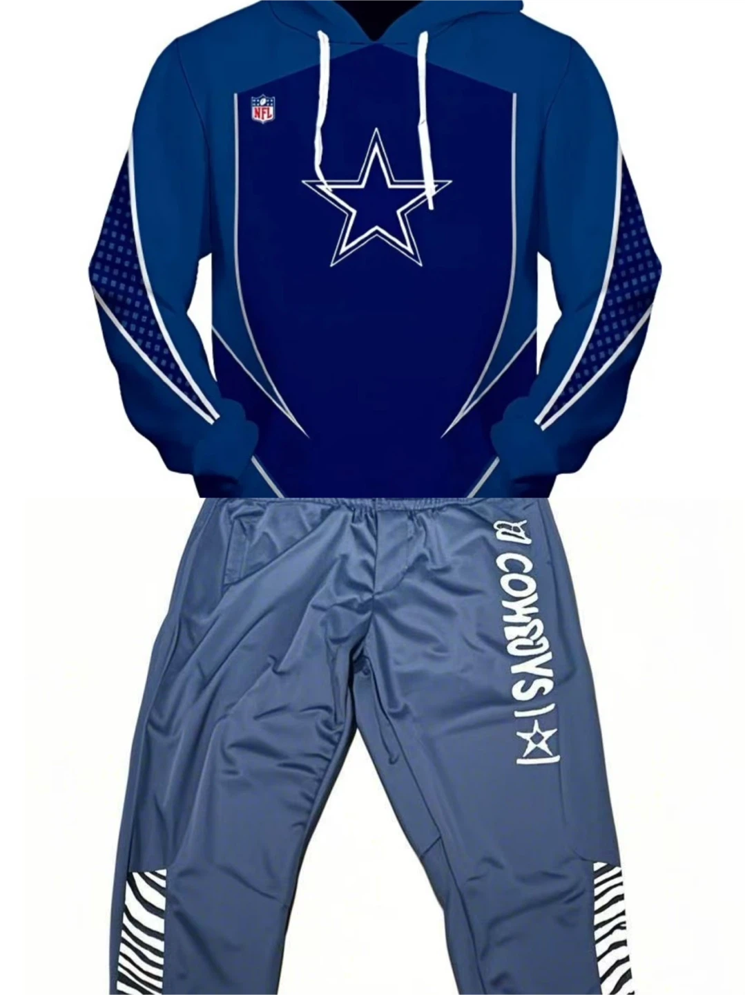Dallas Cowboys NFL Track Pants & Hoodie Set - photo 2