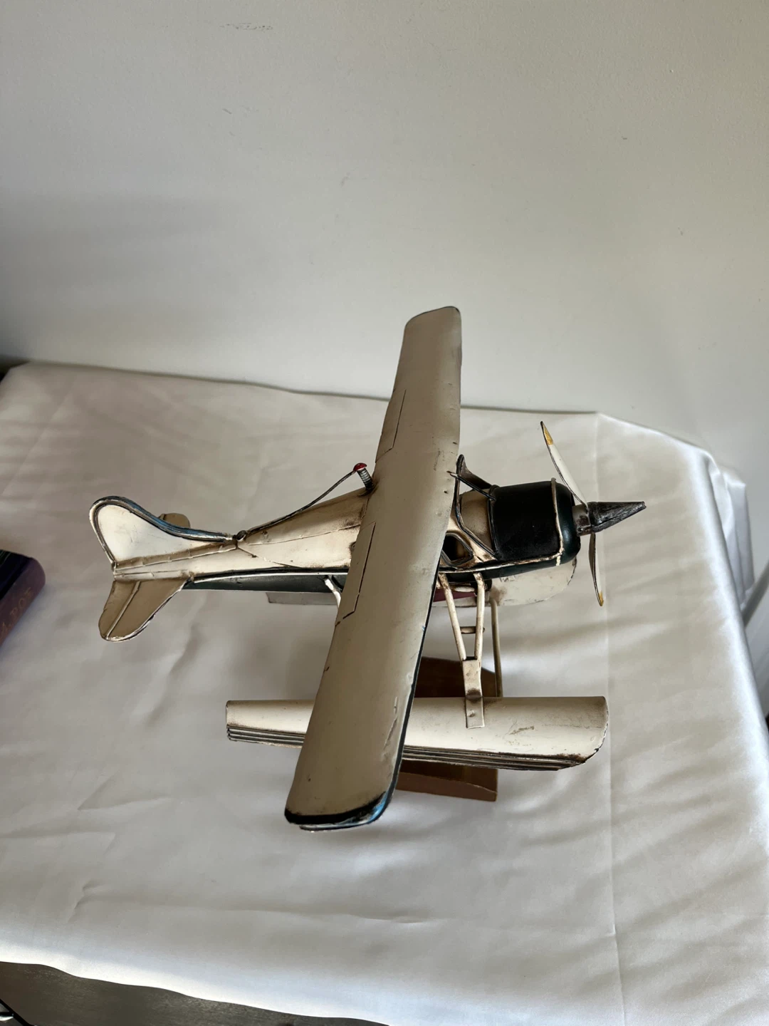 Vintage Metal Float Plane Model - photo 2