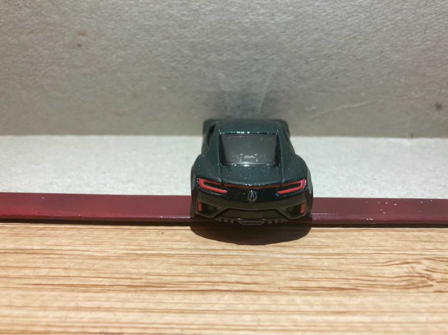 Hot Wheels Loose / 17 Acura NSX / Dark Green - photo 4