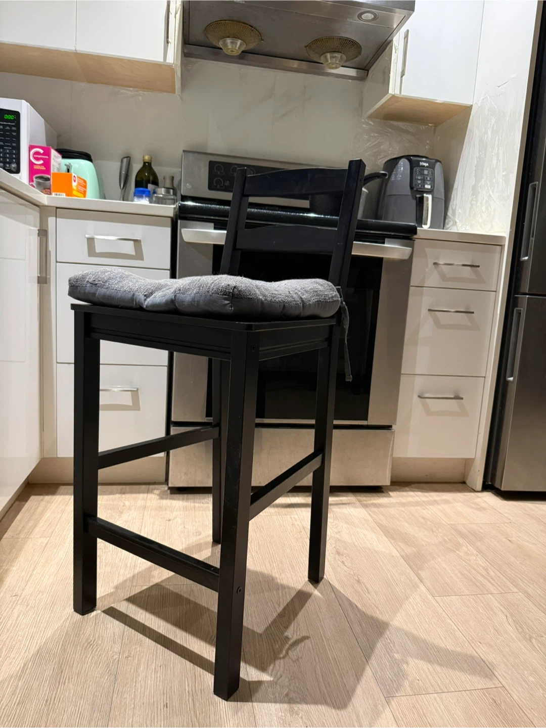 IKEA dining table + 4 chairs - Black - photo 3