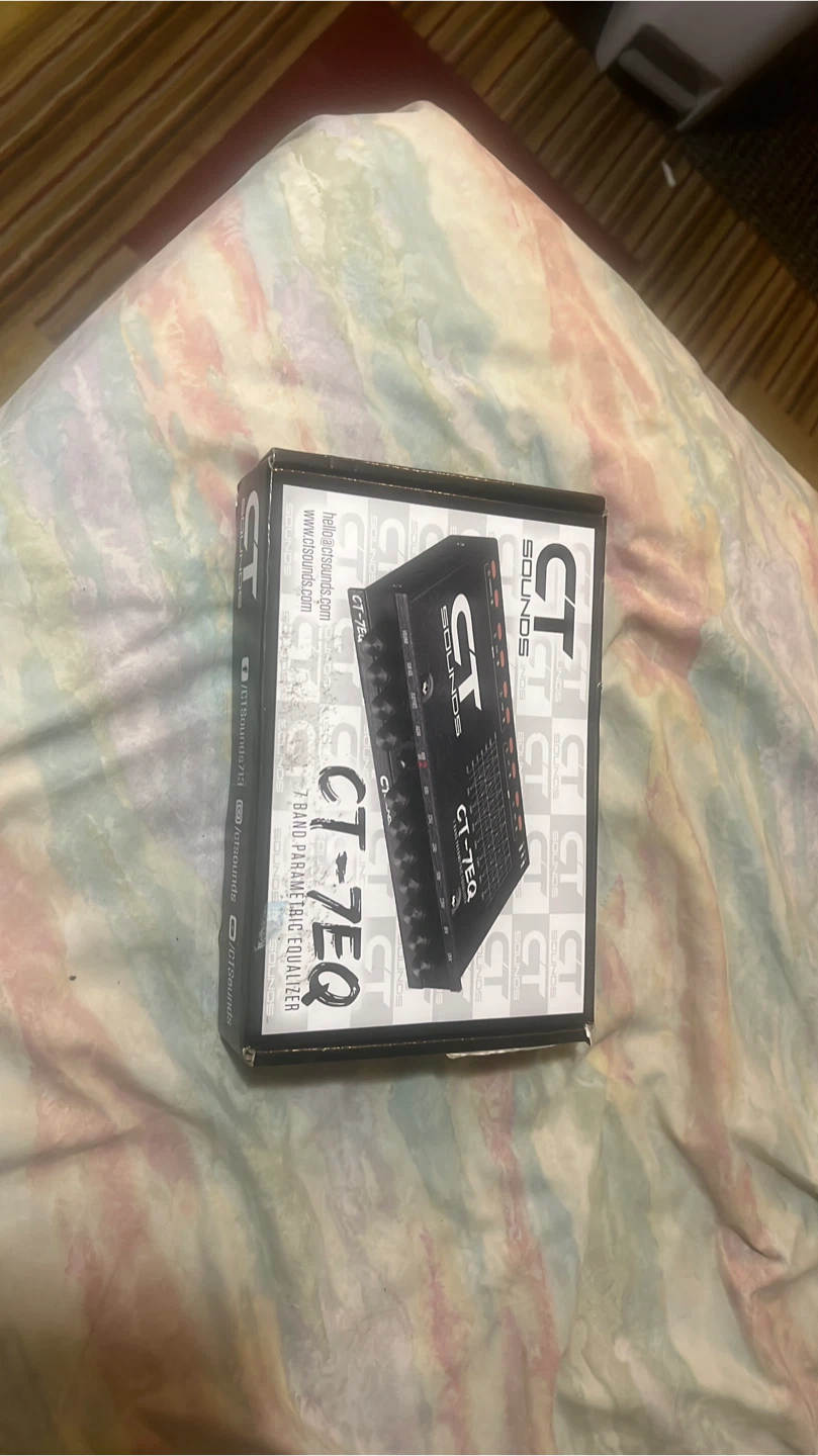 CT SOUNDS CT-7EQ 7 Band Parametric Equalizer
