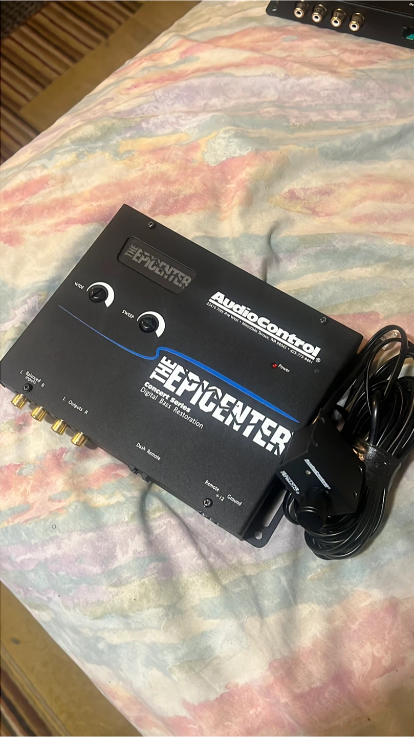 Audio control epicenter