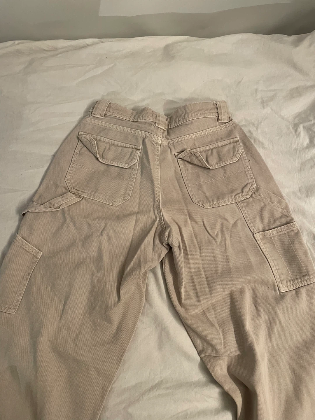 Garage Beige Carpenter Pants Jeans - photo 2