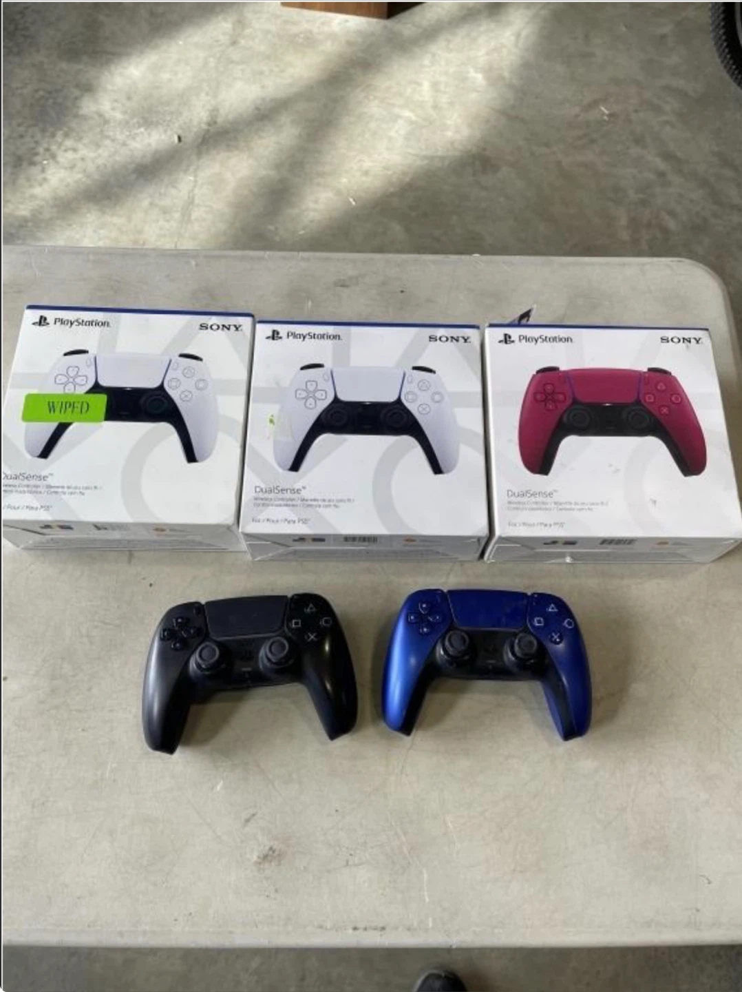 Sony PlayStation 5 DualSense Controllers (x5)