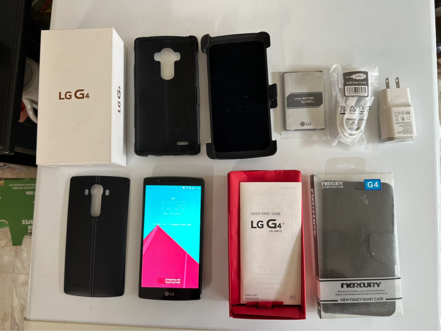 LG G4 Smartphone with Accessories