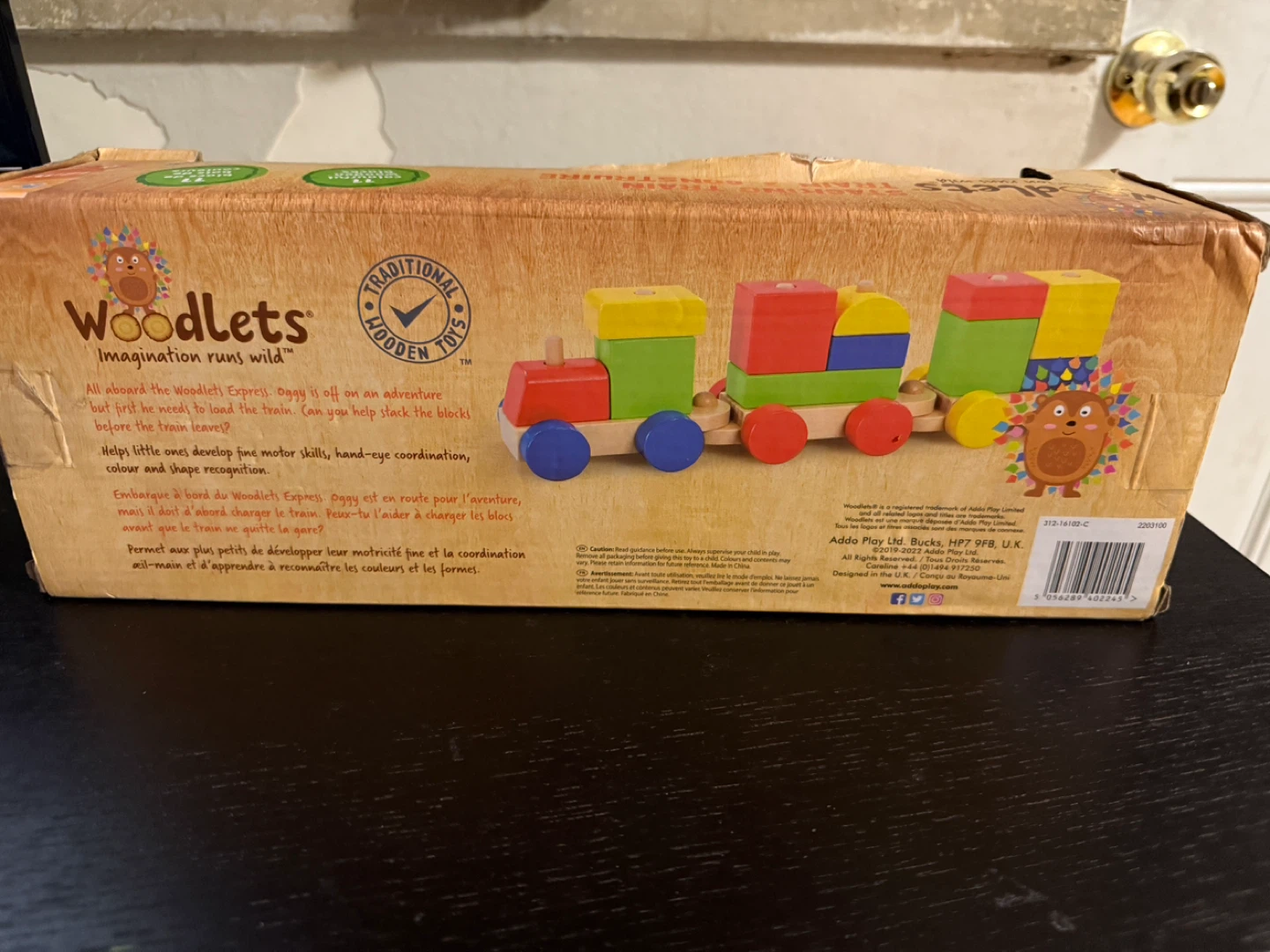 Woodlets Stacking Train Building Blocks - photo 2