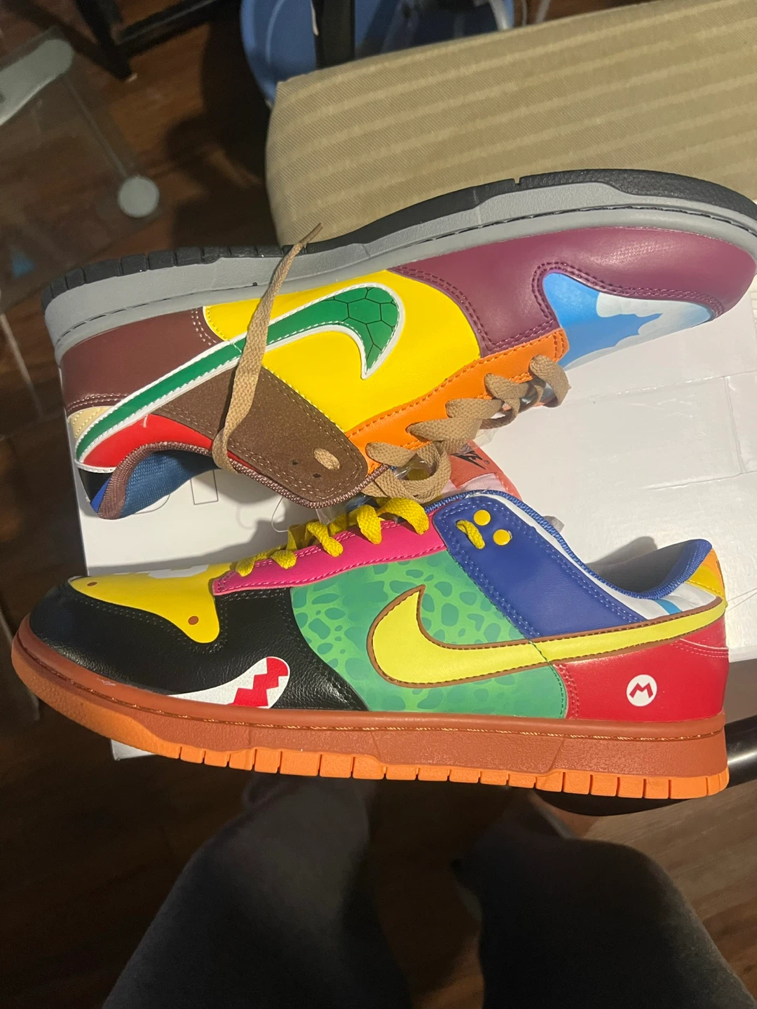 Nike Dunk Low "What The Mario" Edition