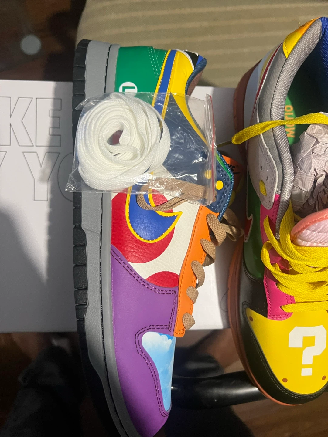 Nike Dunk Low "What The Mario" Edition - photo 3
