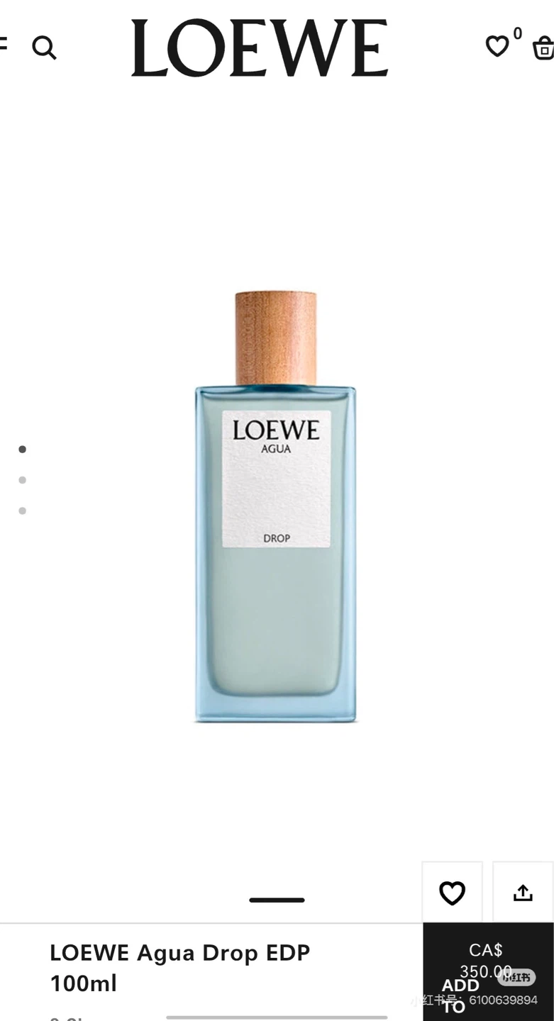 Loewe Agua Drop EDP 100ml