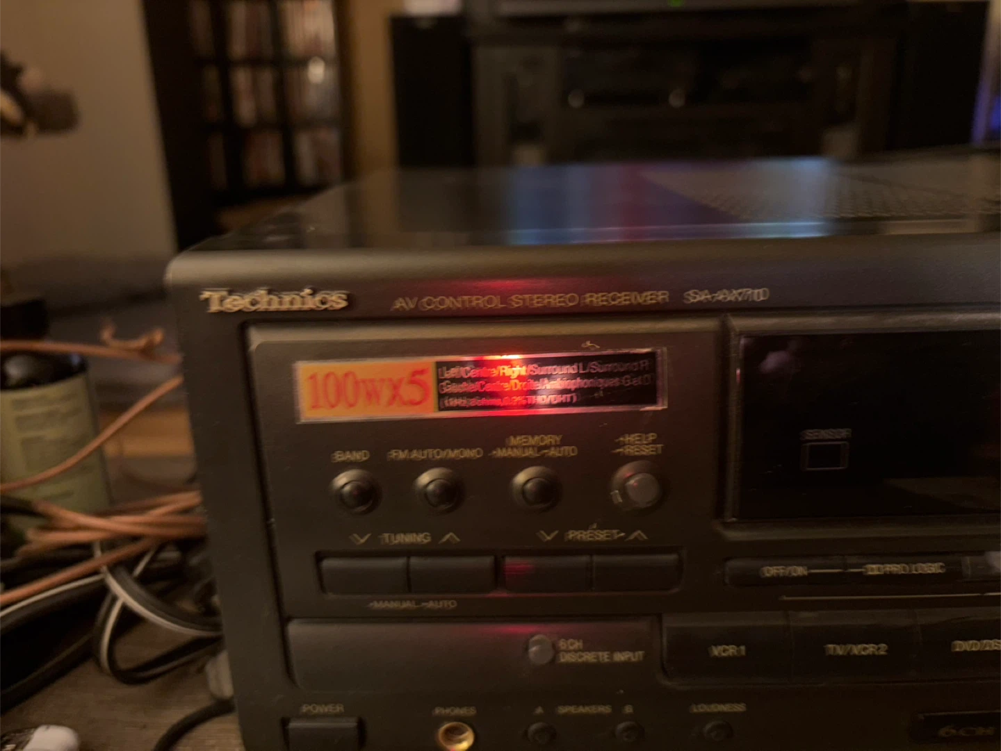 Technics SA-AX710 AV Control Stereo Receiver - photo 2