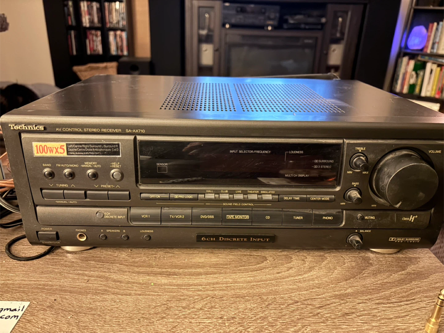 Technics SA-AX710 AV Control Stereo Receiver - photo 3