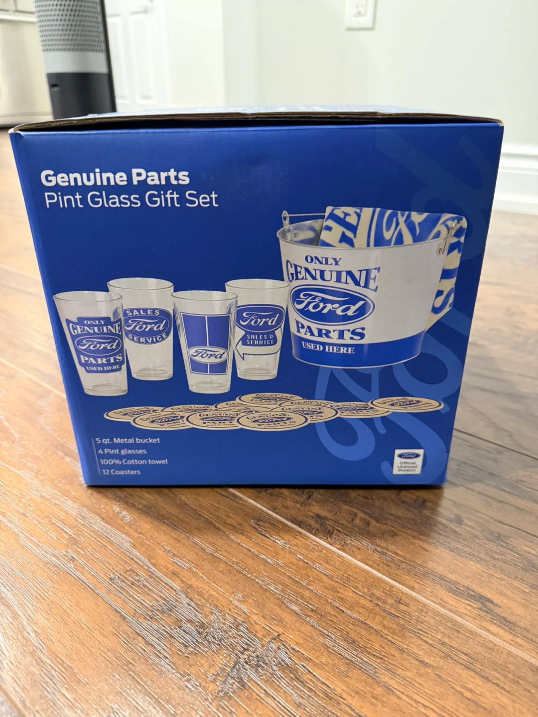 Ford Genuine Parts Pint Glass Gift Set