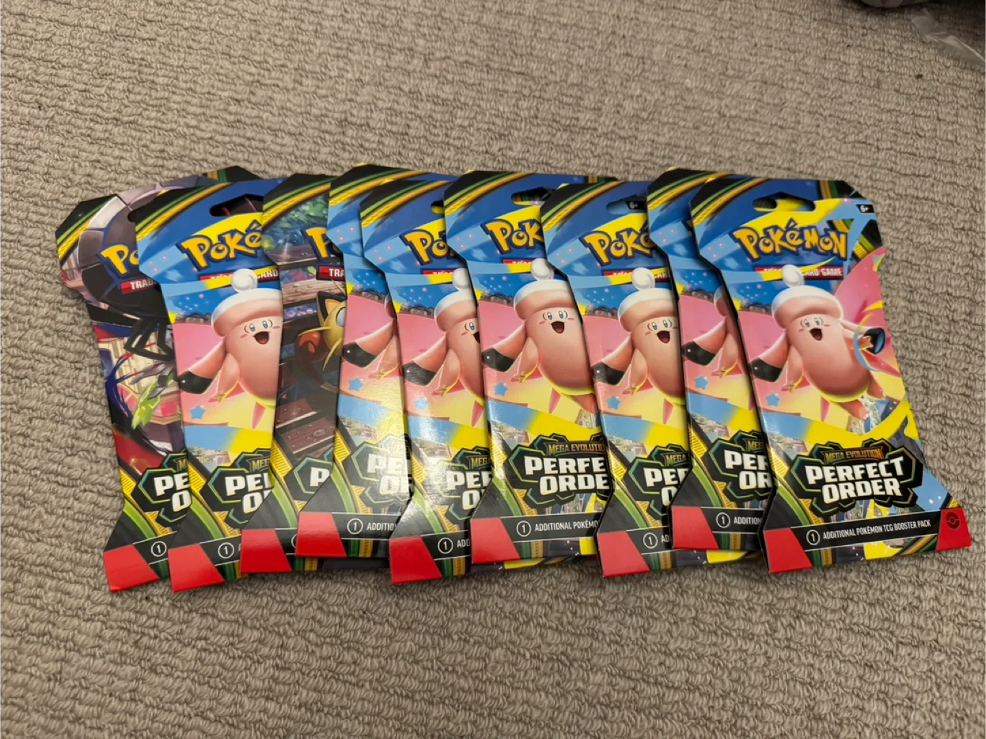 Pokemon perfect order blister pack