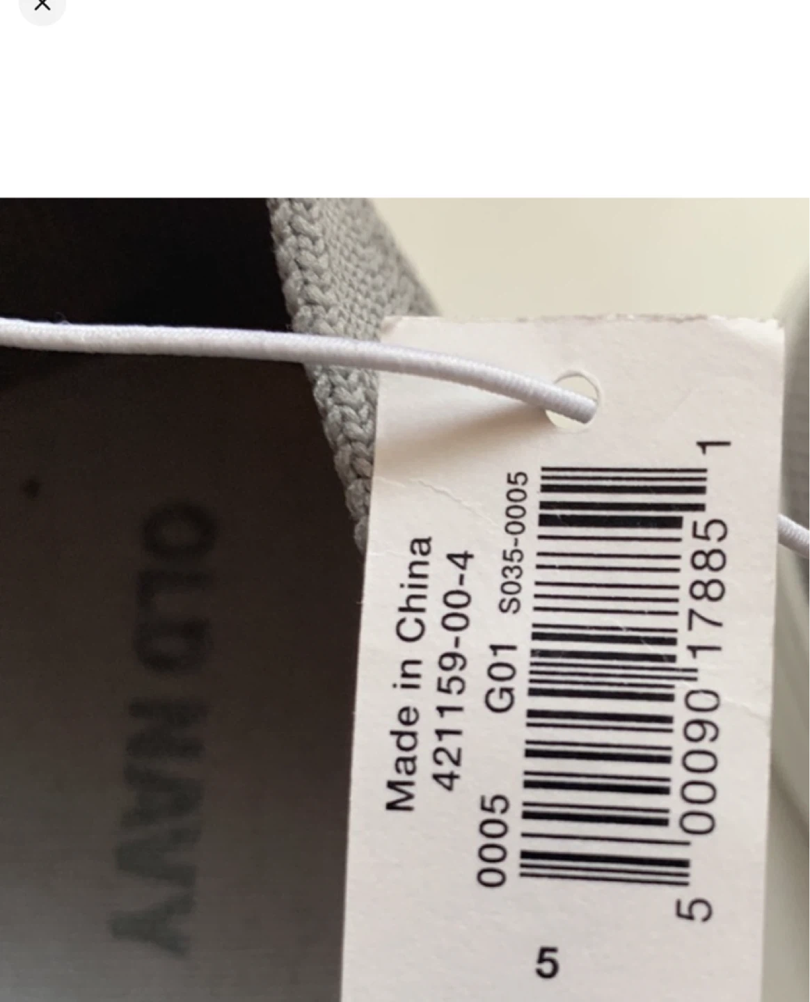 Old Navy Gender-Neutral Soft-Knit Slip-On Sneakers - Gray, US 5 - photo 4