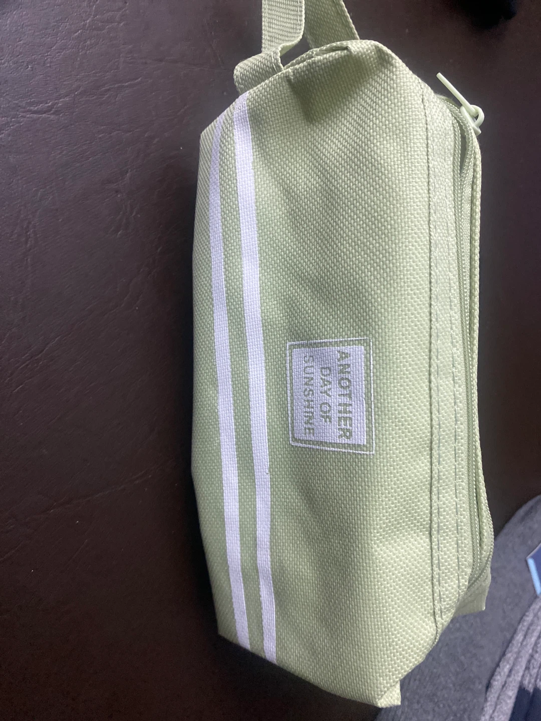 Light Green Zippered Pouch - photo 2