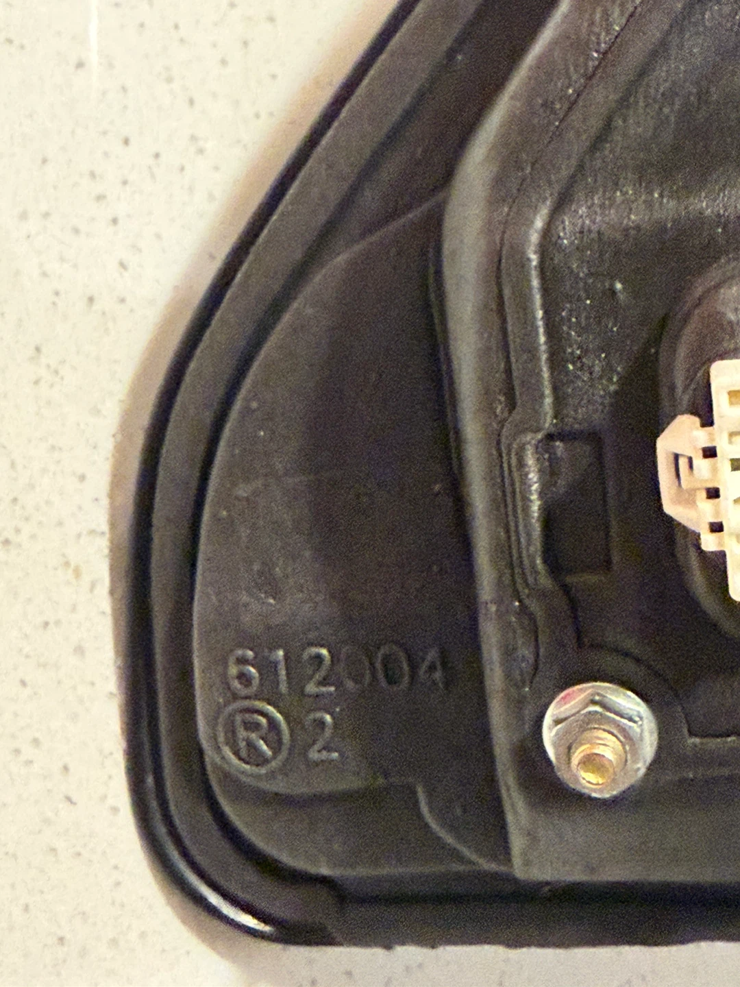 Black Side Mirror Assembly - photo 3