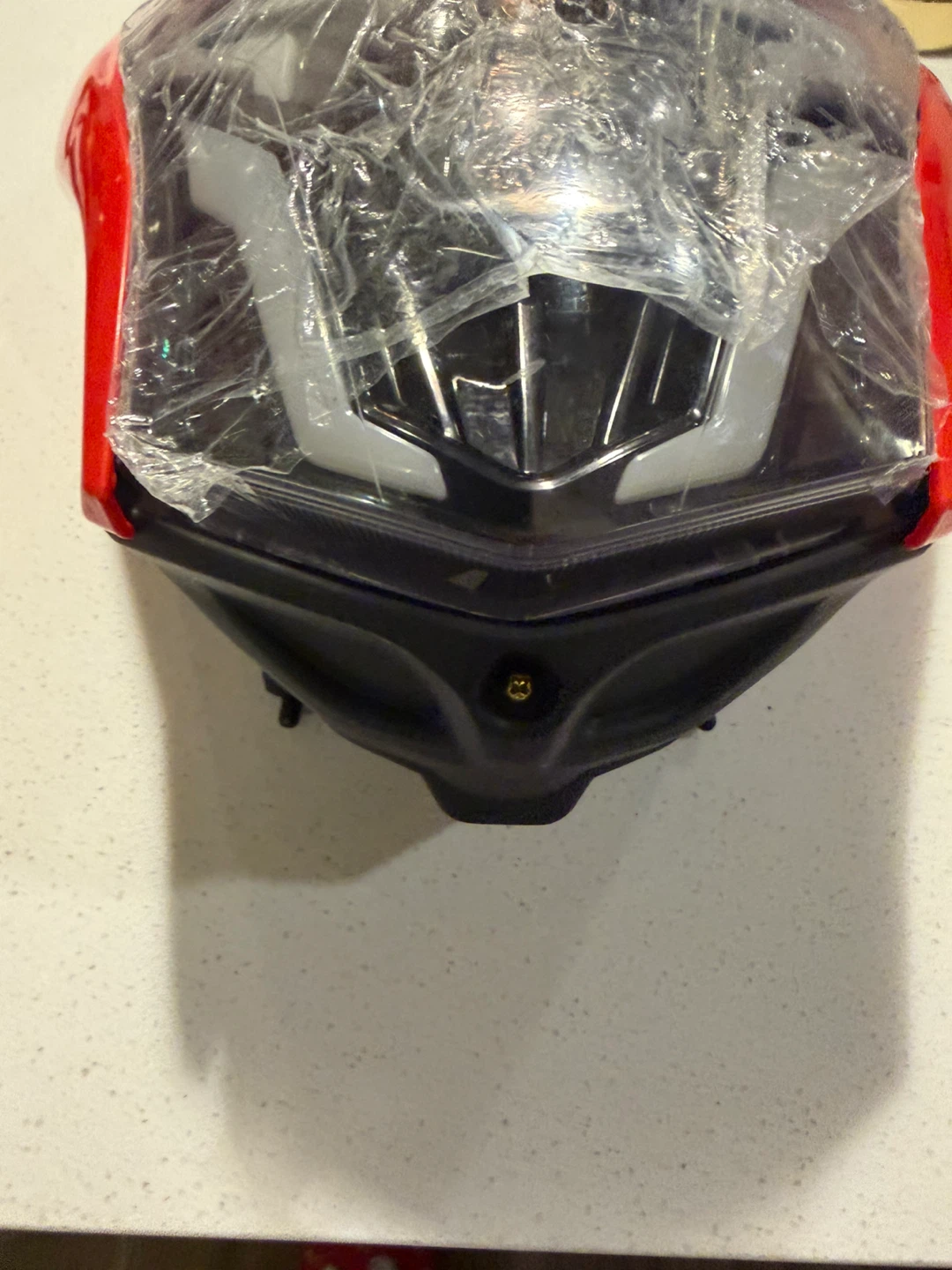 Front Headlight for 250, 4-Pin Dirt Bike Kit for 250cc -Red - photo 3
