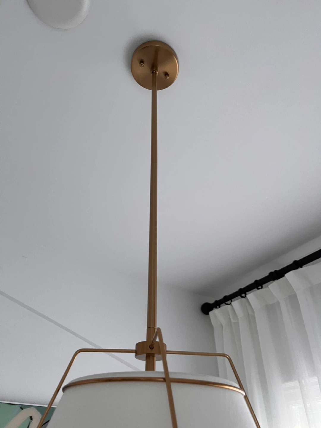 Stylish Brass Pendant Light Fixture - photo 4