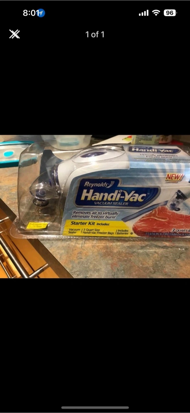Reynolds Handi-Vac Vacuum Sealer Starter Kit