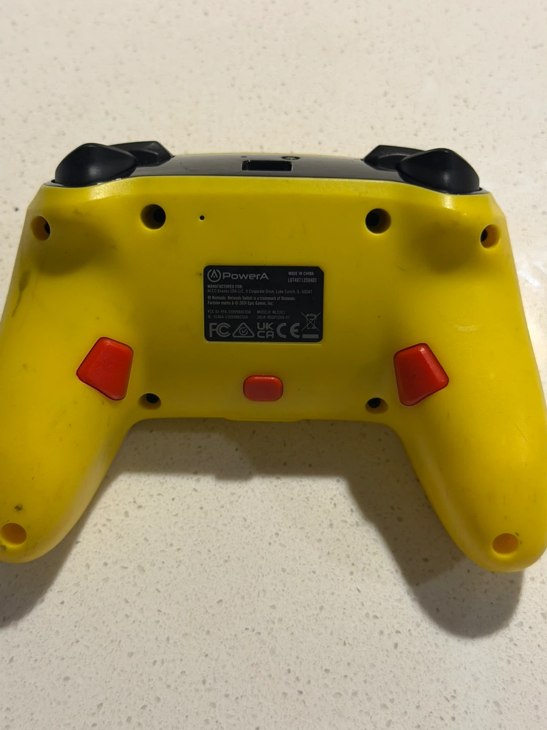 Wireless Controller for Nintendo Switch a "Fortnite Peely" - photo 2