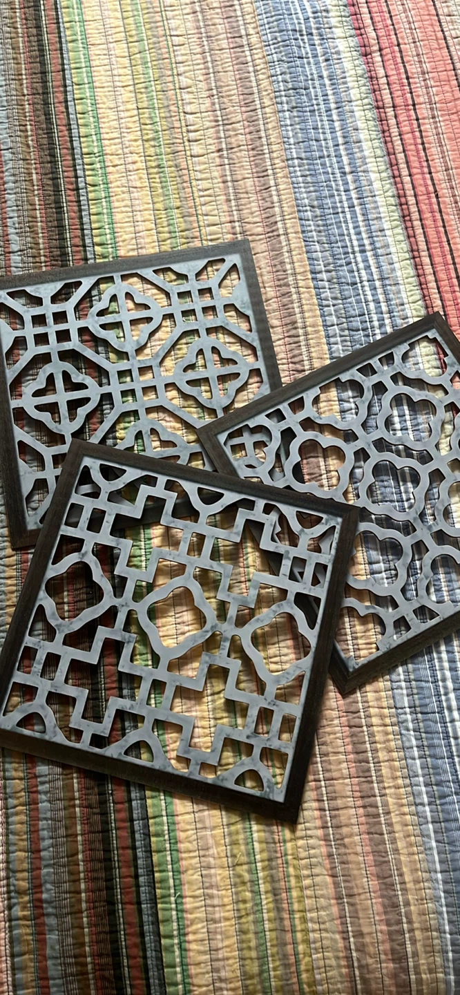 Set of 3 Decorative Wall Panels - photo 2