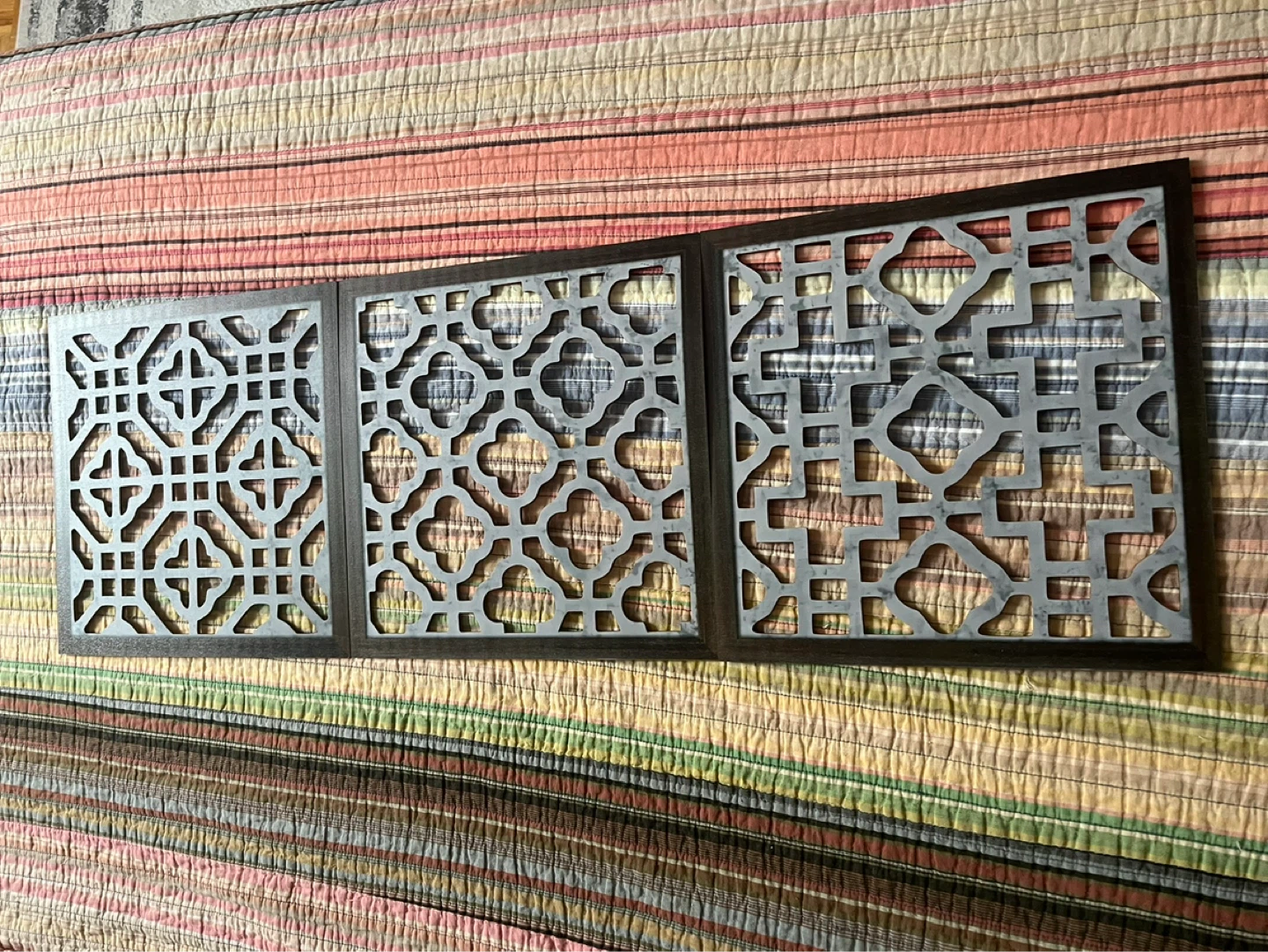 Set of 3 Decorative Wall Panels - photo 3