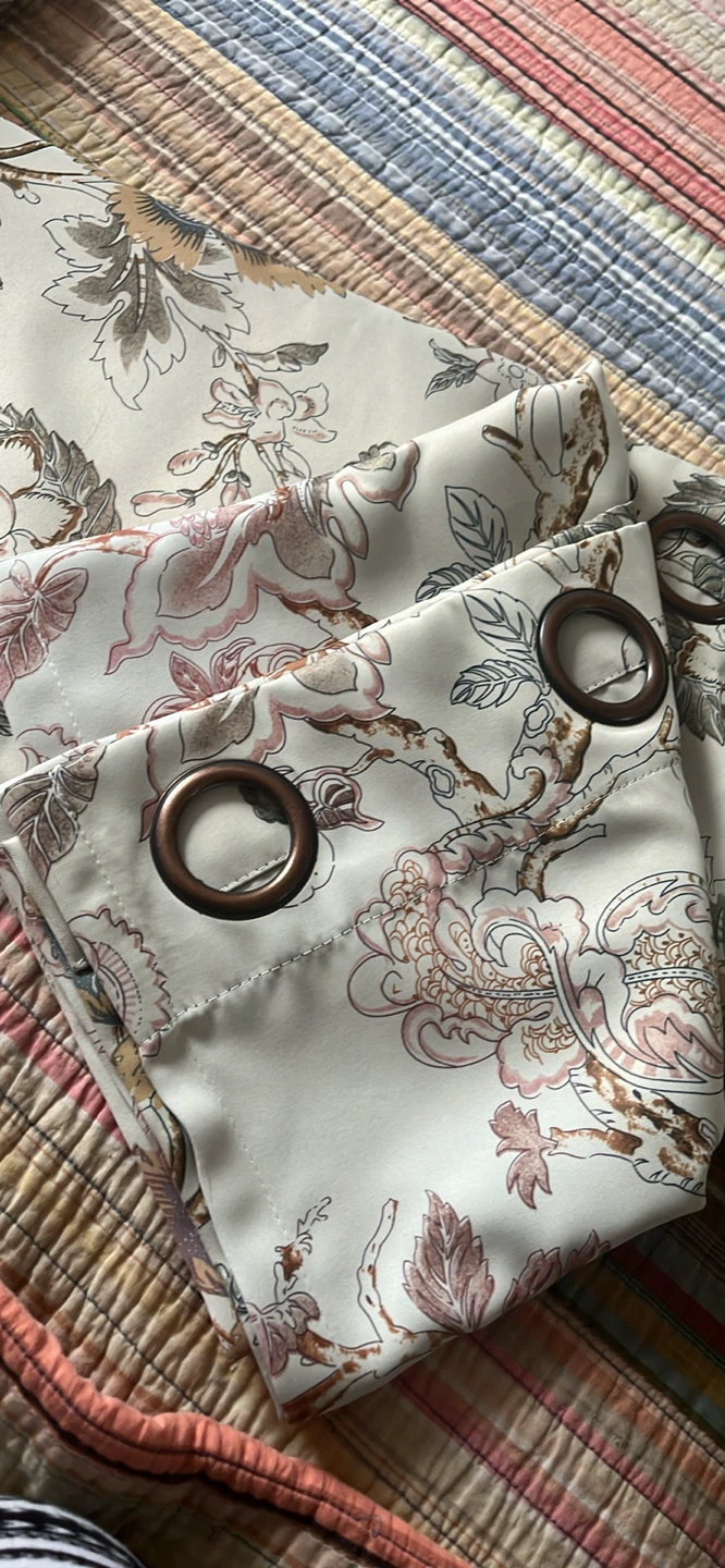 Set of 3 Pairs of Grommet Curtains - photo 2