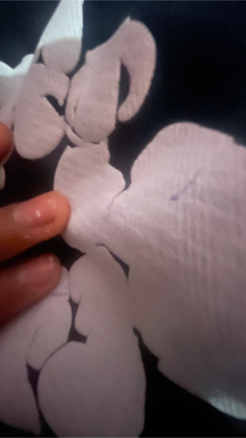 Black Hoodie with Cloud Print - photo 4