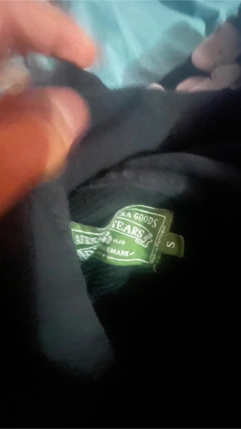 Black Hoodie with Cloud Print - photo 3