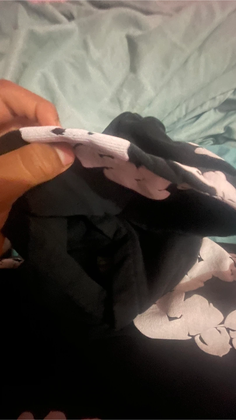 Black Hoodie with Cloud Print - photo 2
