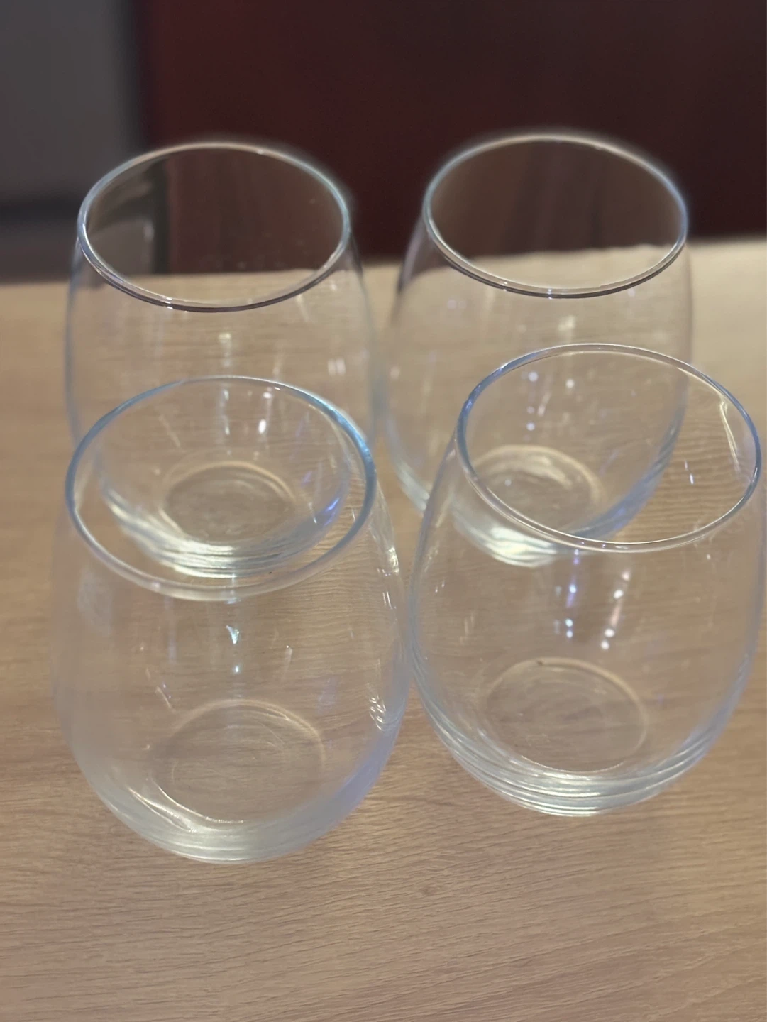 Set of 4 Stemless Wine Glasses - photo 2