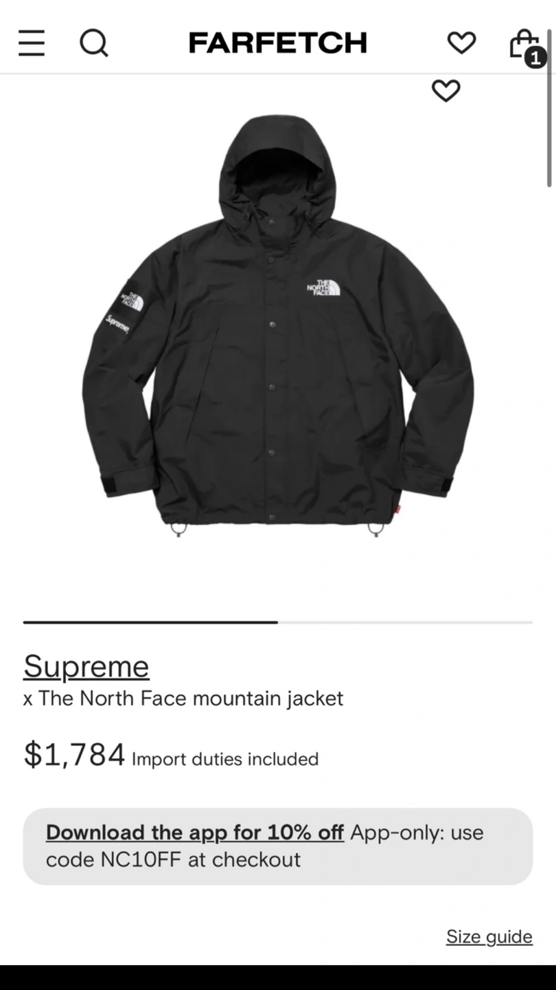Supreme x The North Face Mountain Jacket - photo 4