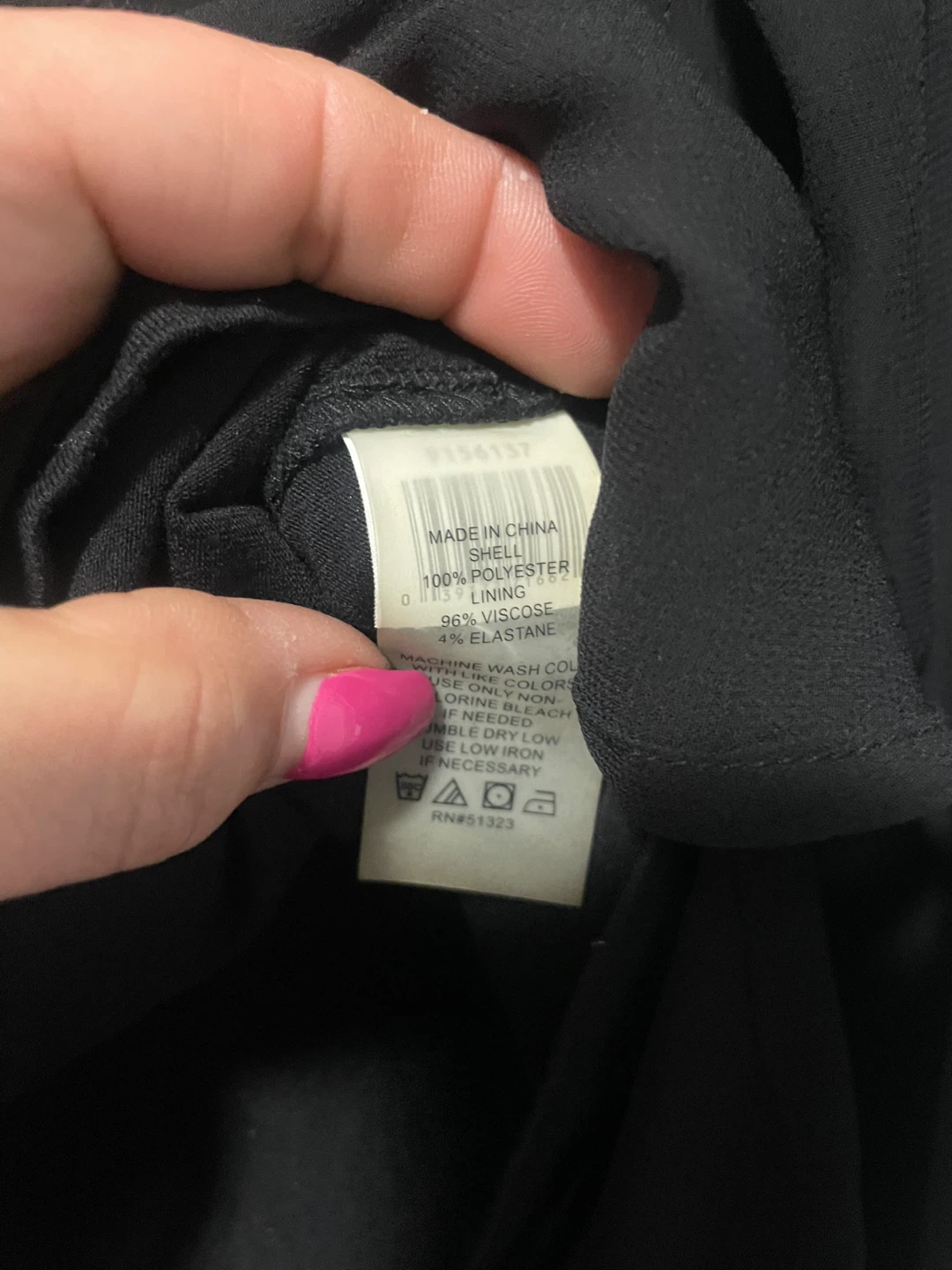 Vince Camuto Black Sheer Sleeve Blouse - Size M - photo 5