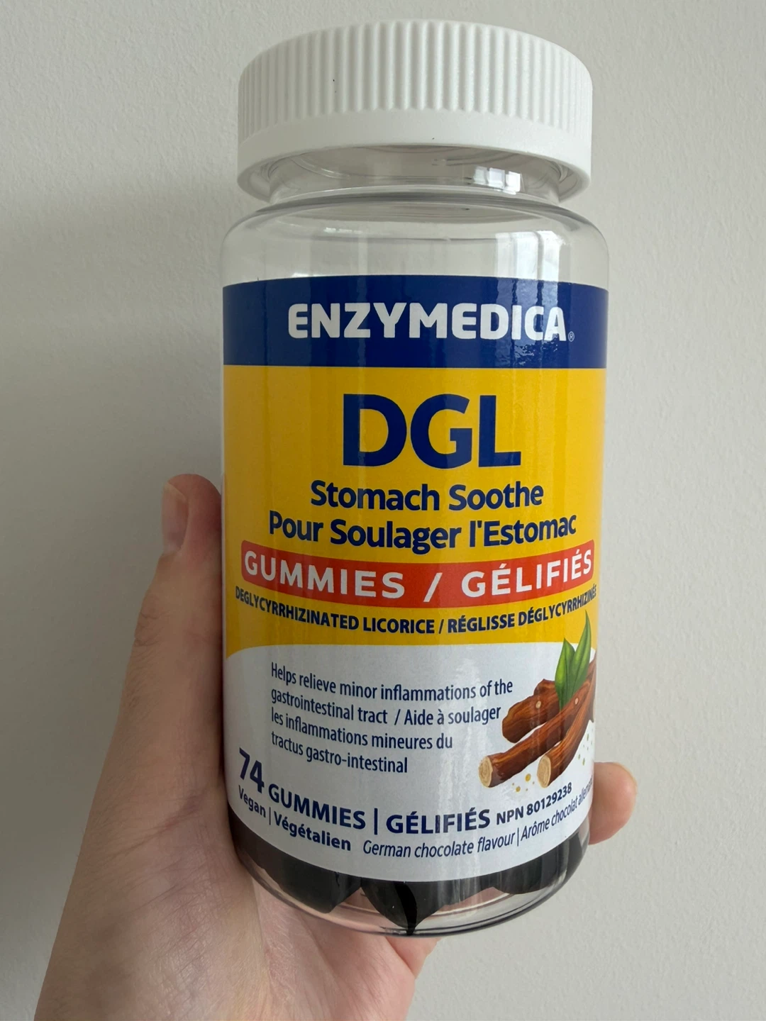 Enzymedica DGL Stomach Soothe Gummies