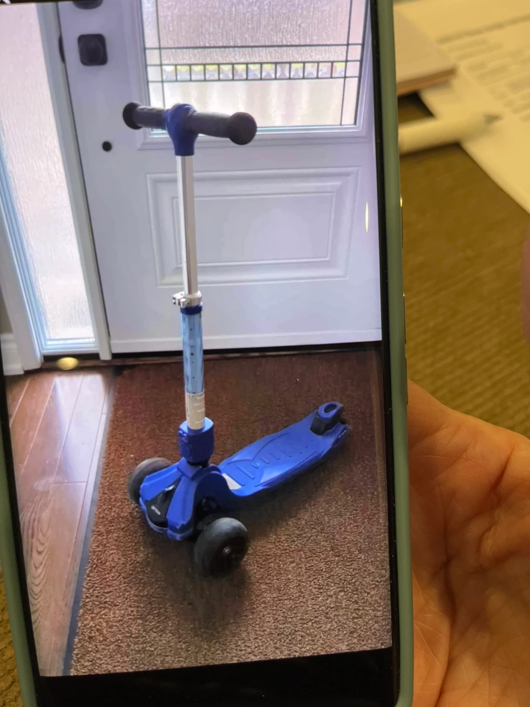 Jetson Blue 3-Wheel Scooter