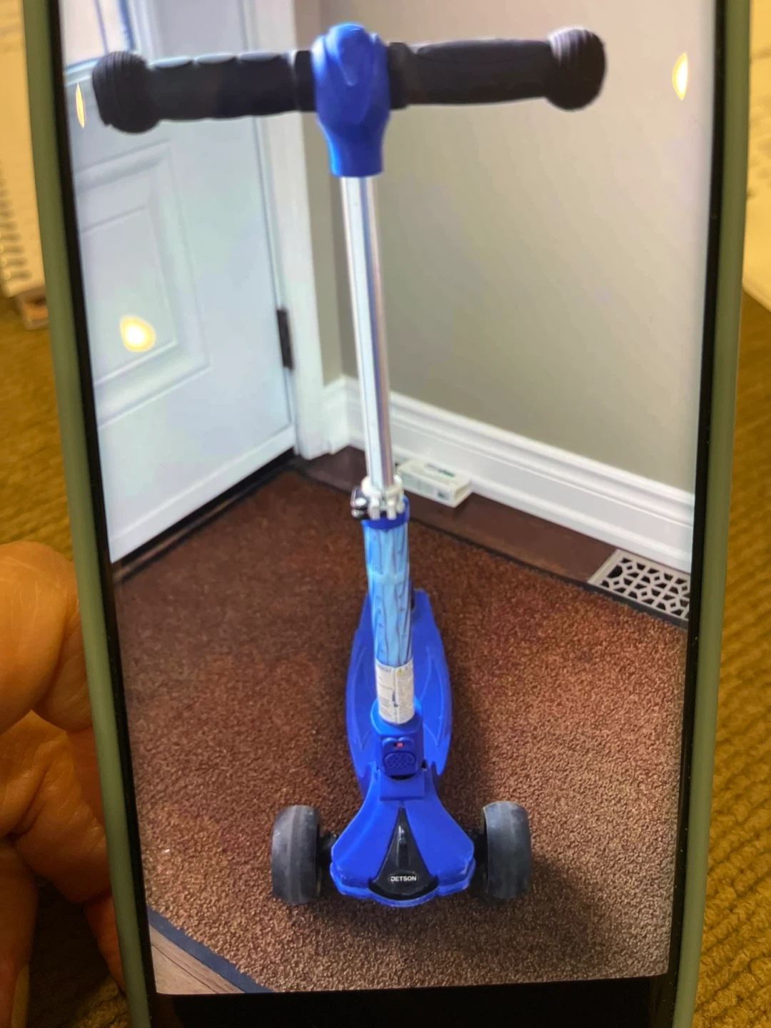 Jetson Blue 3-Wheel Scooter - photo 2