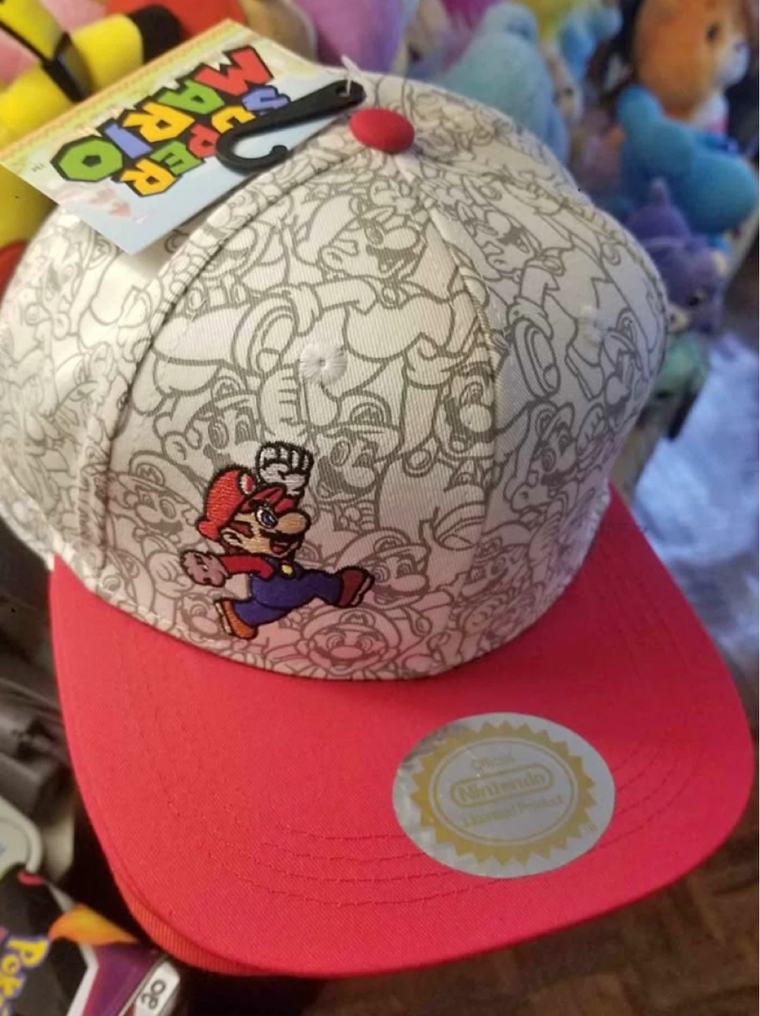 Brand New Mario Nintendo Baseball Hat