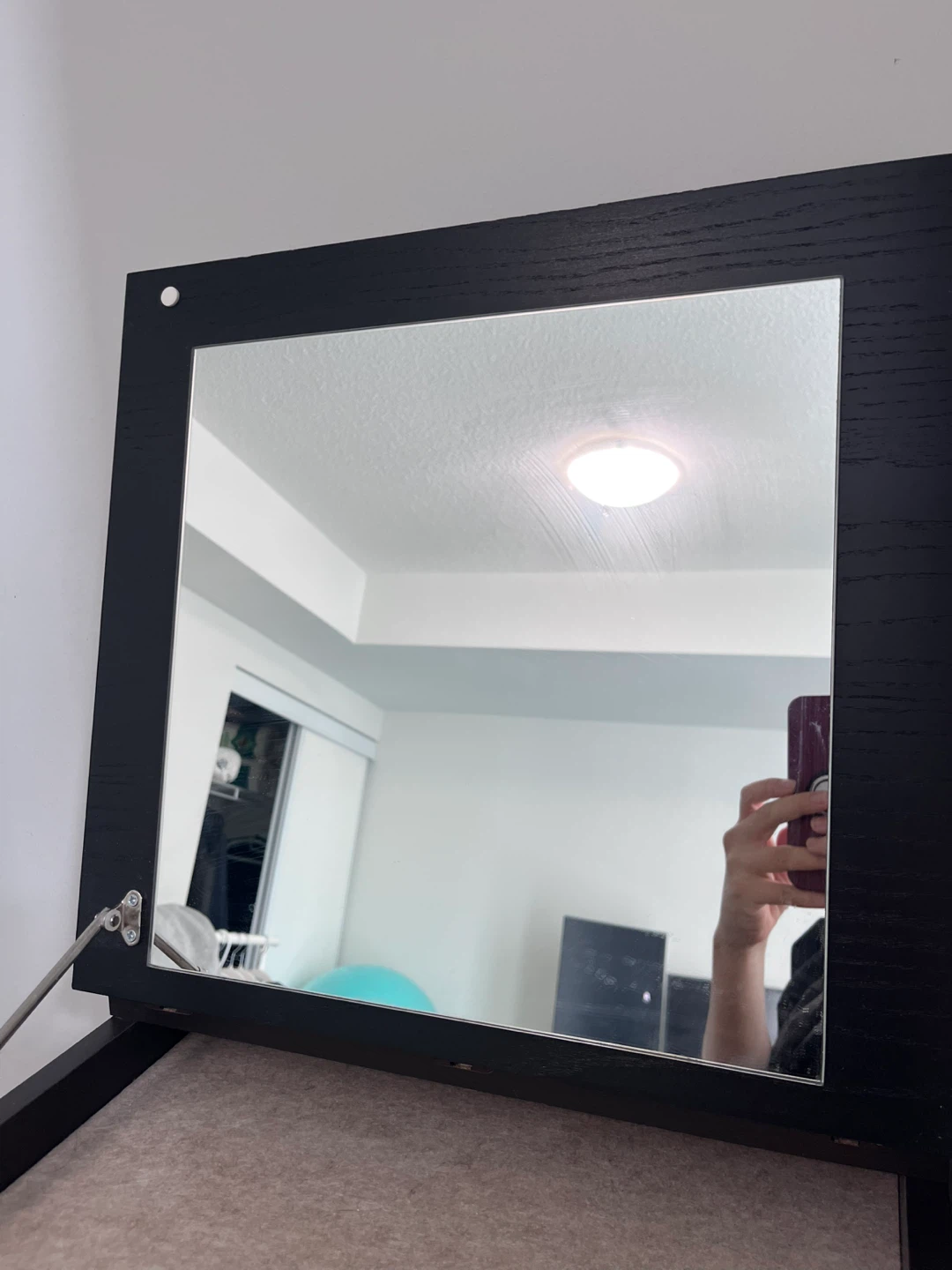 Black dresser with mirror - photo 2