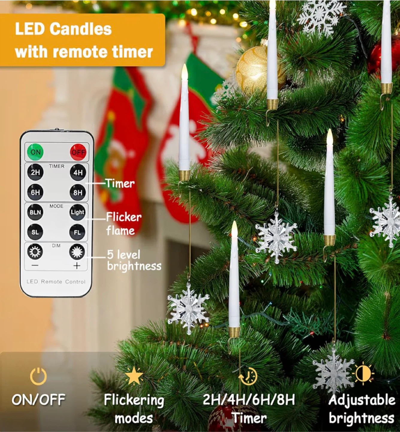 Christmas Tree Candles - photo 4
