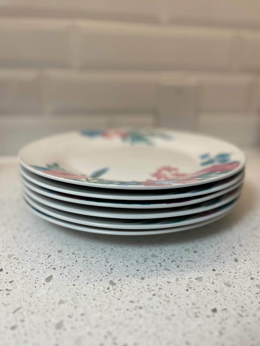 Set of 6 Floral Dinner Plates - photo 2
