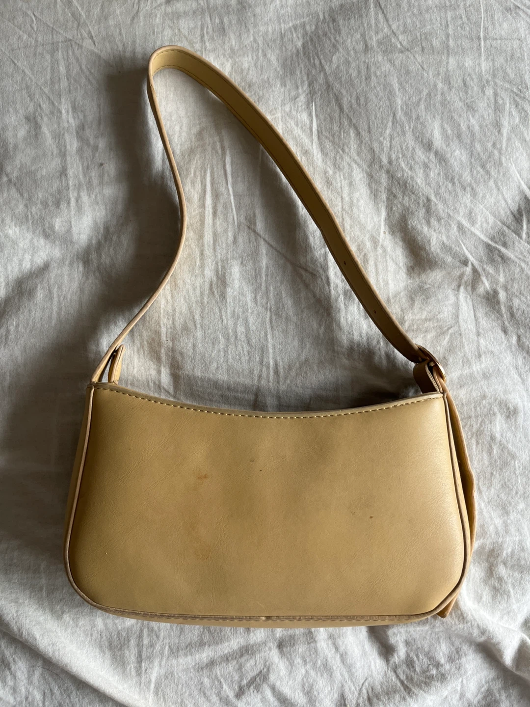 Beige/yellow Shoulder Bag