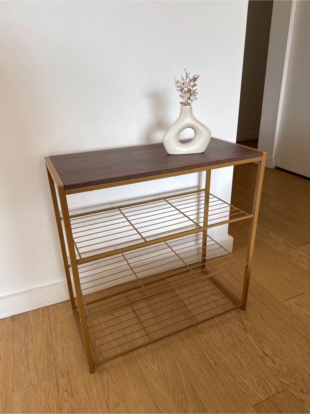 3-Tier Entryway Shelf